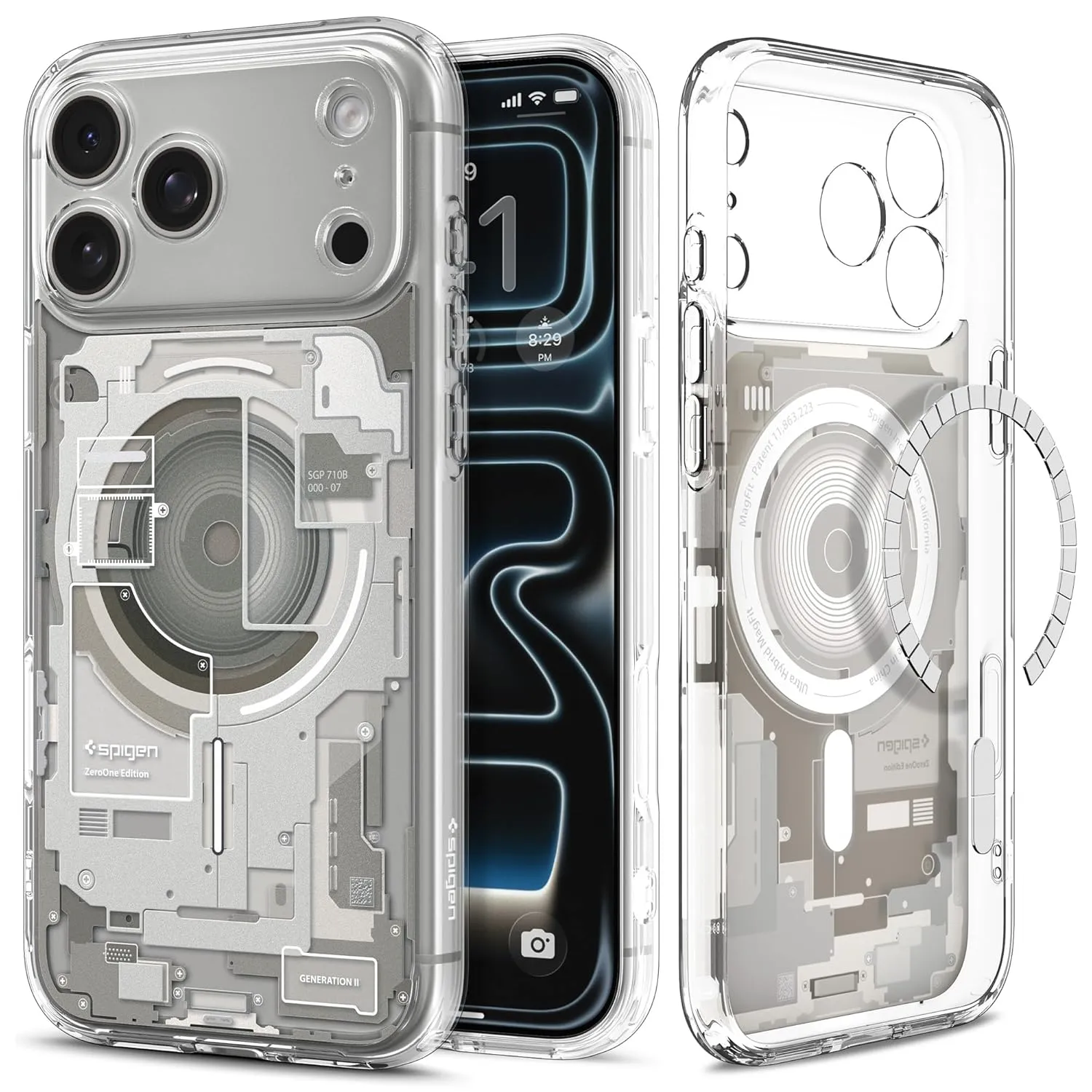 Spigen Ultra Hybrid MagFit Back Cover Case for iPhone 17 Pro